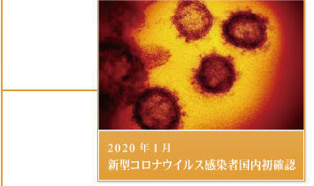 2020年1月－新型コロナウイルス感染者国内初確認